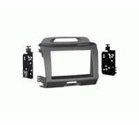 Piastra frontale 2-DIN compatibile con Kia Sportage(SL) 08/2010-01/2016 grigia