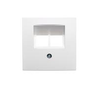 Piastra frontale doppia per presa Berker B1/B3/B7 14091909