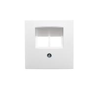 Piastra frontale doppia per presa Berker B1/B3/B7 14091909