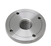 Piastra frontale for mandrino for tornio for legno, filettatura M33 X 3,5, piastra frontale for flangia, accessori for utensili for tornitura del legno (Size : 3Inch M33X3.5)