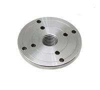 Piastra frontale for mandrino for tornio for legno, filettatura M33 X 3,5, piastra frontale for flangia, accessori for utensili for tornitura del legno (Size : 4Inch M33X3.5)
