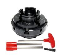 Piastra frontale for tornio in legno da 4 pollici, mandrino for tornio, filettatura autocentrante a 4 ganasce da 100 mm Accessori for utensili for tornitura del legno Lavorazione del legno Hobby fai-d