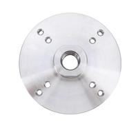 Piastra frontale in acciaio per tornio per legno 6in 1in-8TPI Adattatore per sede albero principale piastra frontale per macchina per la lavorazione del legno