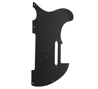 Piastra Frontale per Chitarra Elettrica Aspetto Leggero Ed Elegante Battipenna per Chitarra Elettrica in Lega di Alluminio Fai-da-te Fai-da-te (Nero)