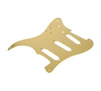 Piastra Frontale per Protezione della Chitarra, Battipenna per Chitarra Elettrica di Ricambio Liscio Protettivo Facile da Installare per Strumenti Musicali (Oro13)