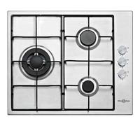Piastra Gas VITROKITCHEN EN630LIB butano inox 3f