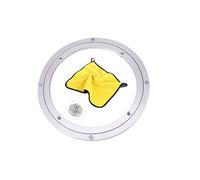 Piastra Girevole con Cuscinetto 360 Gradi per Tavolo, Grande Piattaforma Girevole Centrotavola Rotante in Alluminio per Pranzo Torte TV Monitor Stand (70cm(28in))