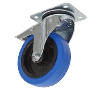 Piastra Girevole Per Ruota Con Blocco Totale Sealey 125mm SCW3125SPL