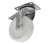 Piastra Girevole Per Ruota Con Blocco Totale Sealey 125Mm SCW4125SPL