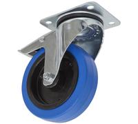 Sealey Rotella Piastra Girevole Ruota Con Totale Blocco 125mm SCW3125SPL