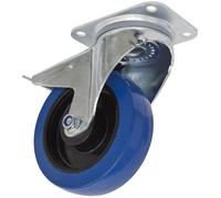 Sealey Rotella Piastra Girevole Ruota Con Totale Blocco 160mm SCW3160SPL