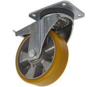 Piastra Girevole Per Ruote Sealey SCW5160SPL Con Blocco Totale Ø160Mm