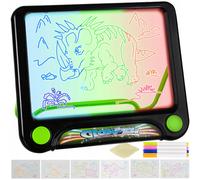 Piastra grafica leggera RGB a LED per disegnare + penne in feltro neon