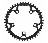 Piastra gravel 5 bracci d.110 per sram stronglight ct2 44dts mono nero compatibi