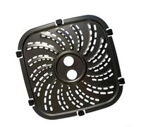 Piastra grill di ricambio per friggitrice ad aria 8QT, progettata per PowerXL per Vortex Pro con acciaio al carbonio e facile da pulire (24 x 24 cm)