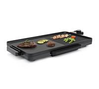 Piastra grill elettrica 2000W 49x27 cm Tristar BP-2750 nero