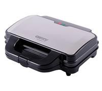 PIASTRA GRILL ELETTRICA CAMRY CR 3054, 1300 W, Potenza 1300 W, Argento, Nero
