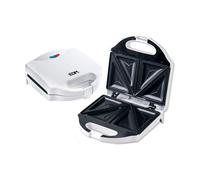 Piastra Grill Elettrica EDM 07666 Bianco 750 W