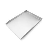 Grillrost.com Das Original Piastra Grill in Acciaio Inox | plancha 40x30cm - Misura Universale | Solido 4mm - Made in Germany