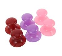 Piastra Gua Sha per Massaggio a Fungo in Resina 6 Pezzi | Design Ergonomico, per Esperienza Spa del Viso e Uso fuori Casa, Aiuta Rinnovamento Cutaneo e Tonicità