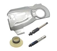Piastra guida catena adatta for 340 345 350 Tappo pistone olio Ingranaggio a vite senza fine Accessori for motoseghe professionali