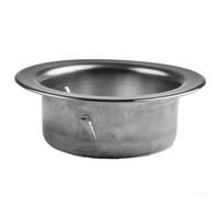 Piastra in acciaio inox per tubo di ventilazione a parete, tubo flessibile per collegamento a soffitto, 70 oltre 80/100 mm, opzioni decorative (70 mm)