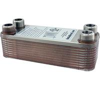 Piastra in acciaio INOX scambiatori di rame Brasato - Scegli la tua taglia e piatti