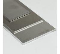 Piastra In Alluminio 3 Mm 2000X100X3Mm Alu AlMg3 Copertura Listello (12,08 €/M)