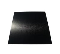 Piastra In Alluminio 5052 Taglio A Fibra Incisione Targa Etichetta Inventario Alluminio Testurizzato Nero Anodizzato 0,5mm 1,0mm Decorativo E Flessibile(1.0x100X100mm 3pcs)