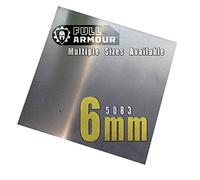 Piastra in alluminio, 6 mm, 5083, 100mm x 100mm, 1