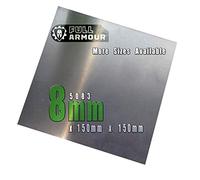 Piastra in alluminio da 8 mm, 5083 150 mm x 150 mm (15cm x 15cm)