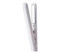 Piastra in ceramica, ferro per lisciare i capelli | Bigodino per capelli | Ferro per acconciature in ceramica 2 in 1 a calore rapido per amici, famiglie, ragazze, ragazzi