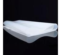 Piastra in gomma siliconica trasparente, foglio in silicone for alte temperature 100x100mm, guarnizione flessibile opaca for progetti fai da te for il settore automobilistico(100 x 100 x 2 mm)