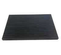 Piastra in pietra lavica barbecue, griglia rigata, tutte le misure spessore 3 cm (55x55)