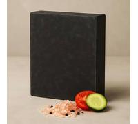 Piastra in pietra ollare, 20 × 10 × 3 cm, piastra in pietra naturale di alta qualità per grigliare, arrostire e raffreddare, ideale per carne, pesce, verdure