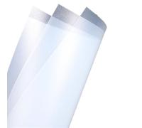 Piastra in plastica PP traslucida satinata da 8 pezzi, foglio di plastica sottile in PP, pannello oscurante traslucido satinato, guarnizioni in lamiera PP(210x297x0.5mm)