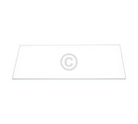 Piastra in vetro inferiore compatibile con BOSCH 00743201, 400 x 160 mm, corta, per congelatore