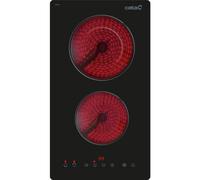Piastra in vetroceramica CATA TD 3002 BK 2 zone Touch Control 3200 W 29 cm integrata nera