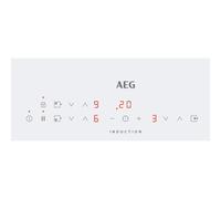 Piastra Induzione AEG IKB63300FW 3f Lunetta Bianco