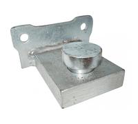 PIASTRA INFERIORE CON PERNO TONDO