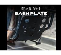 Piastra Inferiore Nera Adatta Per Royal Enfield Bear 650