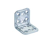 PIASTRA INOX GIUNZIONE ANGOLARE ART.746IN MM.40X40X40 CONF.5 PEZZI