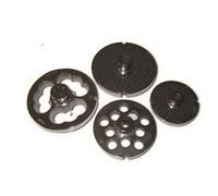 PIASTRA INOX PER TRITACARNE MOD. 42 fori DIAM. 16 mm