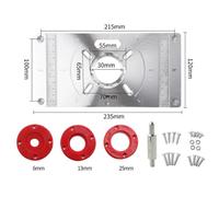 Piastra Inserto Tavolo Router Multifunzionale per Potenziare le Tue Abilità Lav