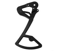 Piastra interna per deragliatore posteriore per bici elettrica, in alluminio anodizzato CNC per deragliatore Garbaruk, compatibilità con Nx X1 X01 (nero)