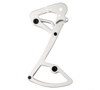 Piastra interna per deragliatore posteriore per biciclette elettriche Garbaruk compatibile con più modelli tra cui Nx e altri (argento)
