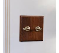 Piastra Interruttore Illuminazione in Legno, Piastra Decorativa Da Parete,