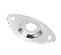 piastra jack per chitarra Presa per chitarra elettrica Uscita per basso in metallo Piastra per presa jack Accessori per strumenti musicali parti telecaster, dado del pedale dado jack