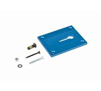 Piastra Klamp Piastra di base del morsetto del pezzo small silver