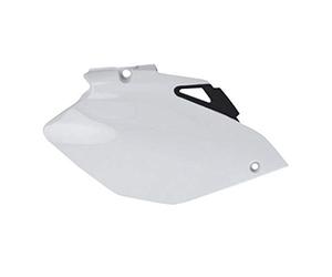 PIASTRA LATERALI POLISPORTO KX450F 06-08 BIANCO